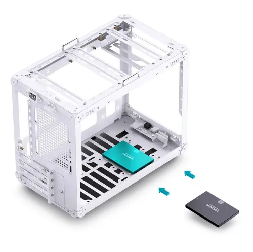 Case JONSBO C6 MAX White |Mini Tower M-ATX| ITX| VGA 335mm